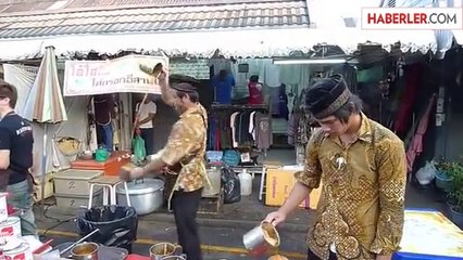 Tayland'taki Çay Servis Şekli İlgi Çekti