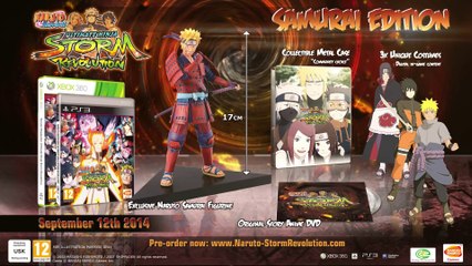 Naruto SUN Storm Revolution Gameplay [Japan Expo 2014]