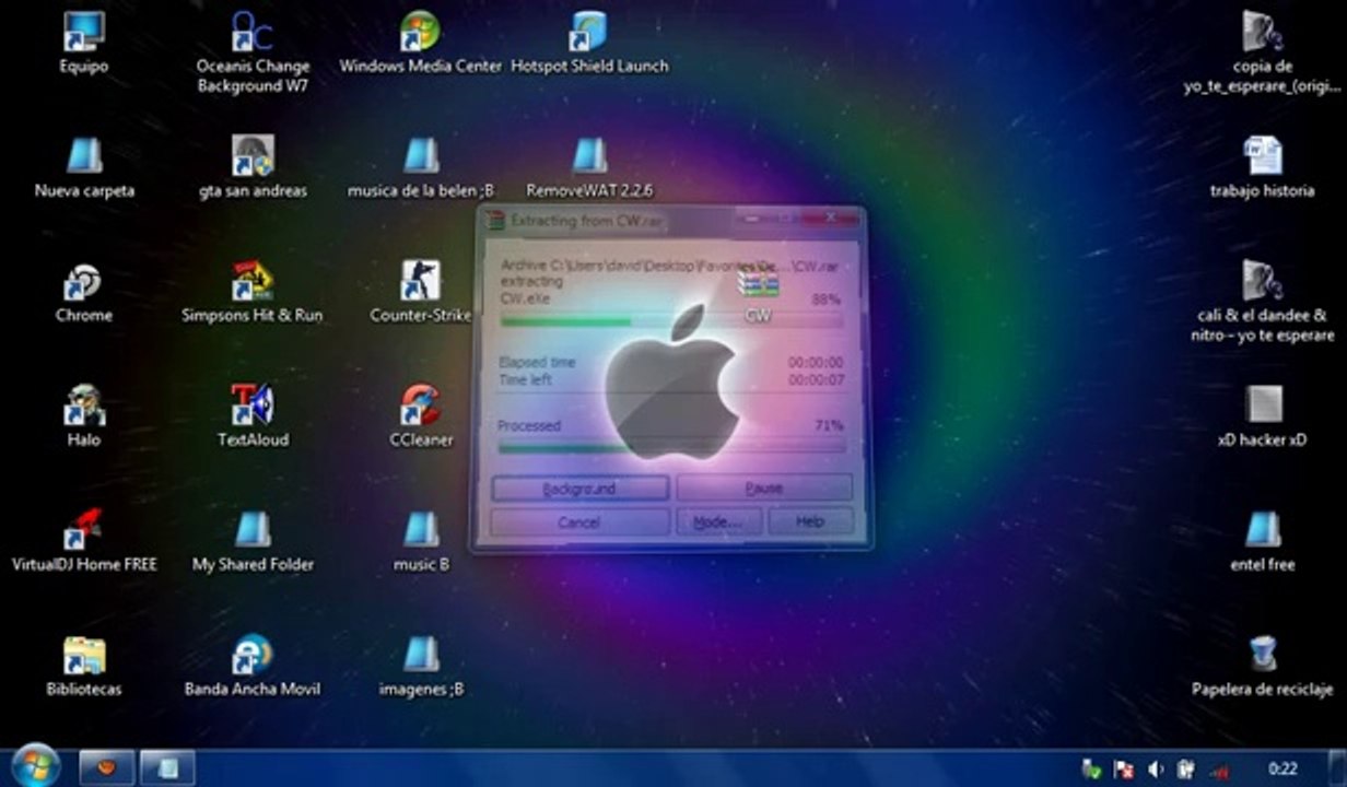 Activar Windows 7 (32 Bits) (64 Bits) Todas las versiones (2012)