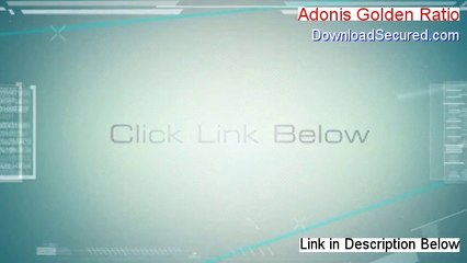 Adonis Golden Ratio Download PDF (Get It Now 2014)