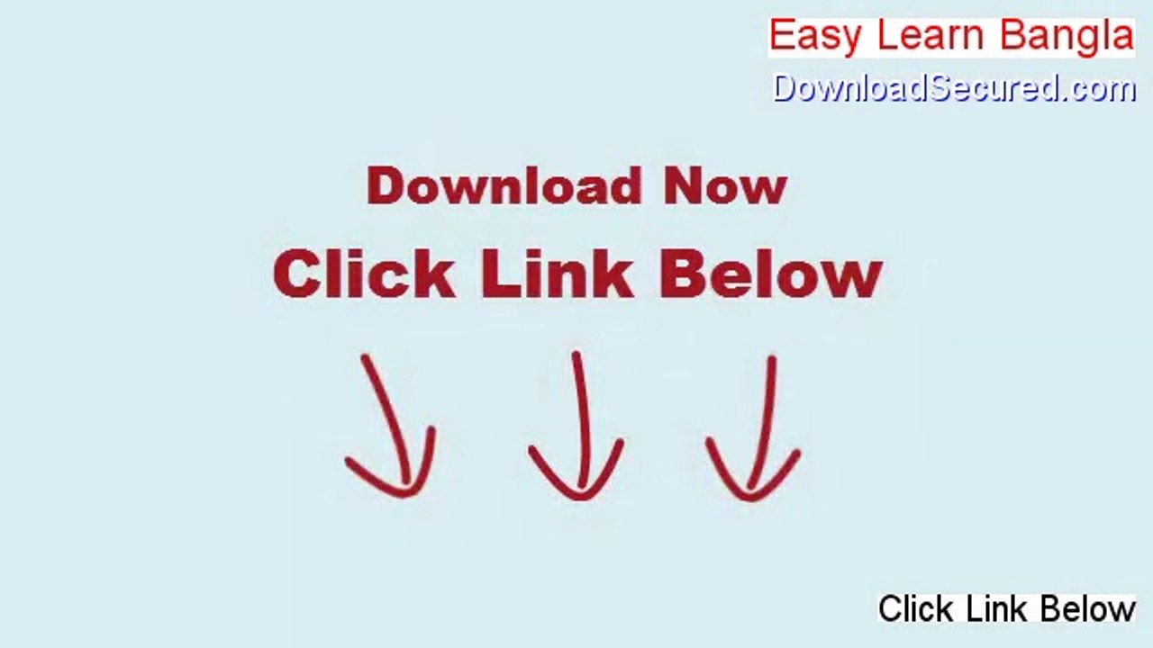 Easy Learn Bangla Full (Download Now)