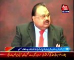 Whole nation is standing with army: Altaf Hussain