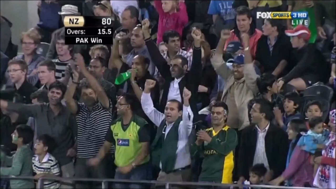 Shahid Afridi 4 for 14 vs New Zealand 3rd T20 2010