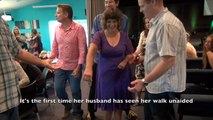 Paralysed lady in wheelchair walks for first time in 30 years - John Mellor Healing Ministry