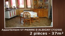 A vendre - Appartement - ST PIERRE D ALBIGNY (73250) - 2 pièces - 37m²