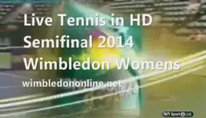 Wimbledon Women's Singles Semifinal Kvitova vs Safarova Streaming