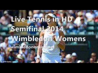 Wimbledon Womens Semifinal Kvitova vs Safarova 3 July