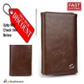 Discount [Bi-fold] Universal, Unisex PU Leather Wallet with Plastic Screen Phone Pouch Fits Samsung Galaxy S5 Case - DARK... Review