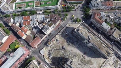 Chantier de travaux de  Démolition à Levallois par Brunel Demolition