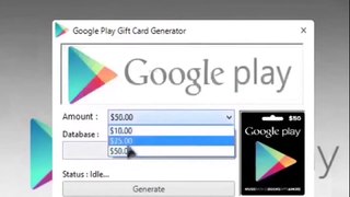 Google Play Gift Card Generator