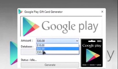 Google Play Gift Card Generator