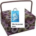 Best Deals Rectangle Sewing Basket 14