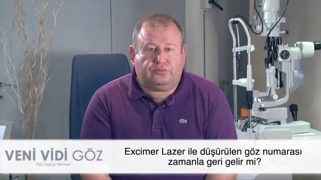 Excimer Laser İle Düşürülen Göz Numarası Zamanla Geri Gelir mi?