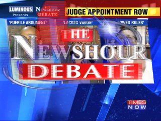 The Newshour Debate: Executive-Judiciary clash - 1