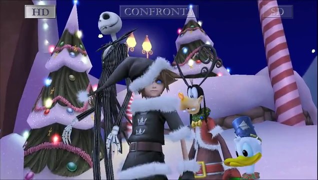 Kingdom Hearts HD 2.5 ReMIX - Video confronto