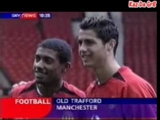 Cristiano Ronaldo Arrives At Man Utd