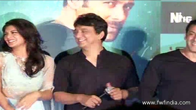 (Interviews_15sec.mp3)Kick Trailer Launch By Salman Khan, Jacqueline Fernandez, Randeep Hooda and Nawazuddin Siddiqui,. Directed & Produced by Sajid Nadiadwala. 01