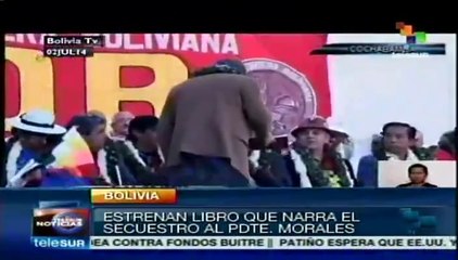 Presentan libro sobre el secuestro de Evo Morales en Europa en 2013