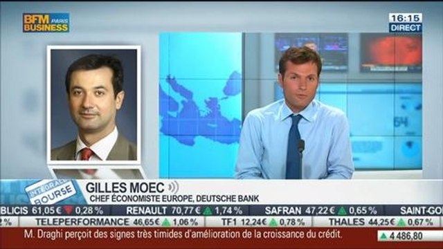 Quelles réactions sur les marchés après la conférence de presse de Mario Draghi ?: Gilles Moec, dans Intégrale Bourse – 03/07