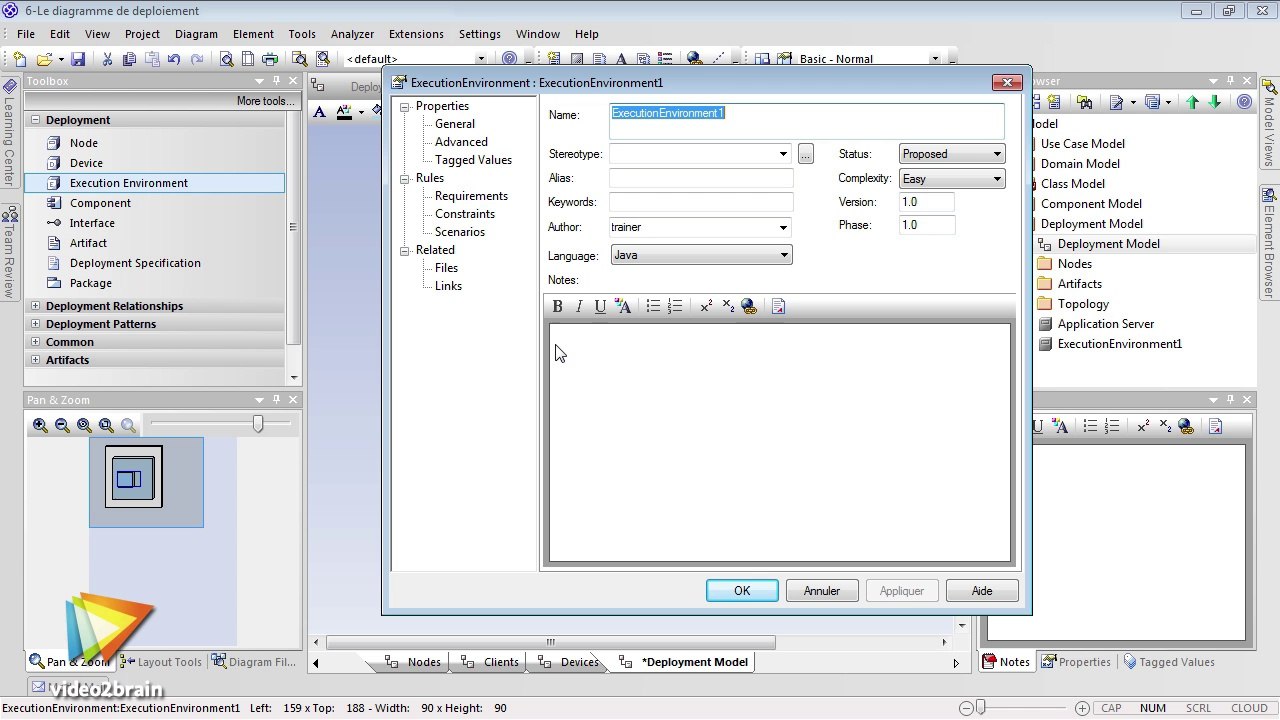 Découverte de la modélisation UML : trailer | video2brain.com