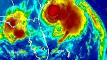 La formation de l'ouragan Arthur aux Etats-Unis vue du ciel