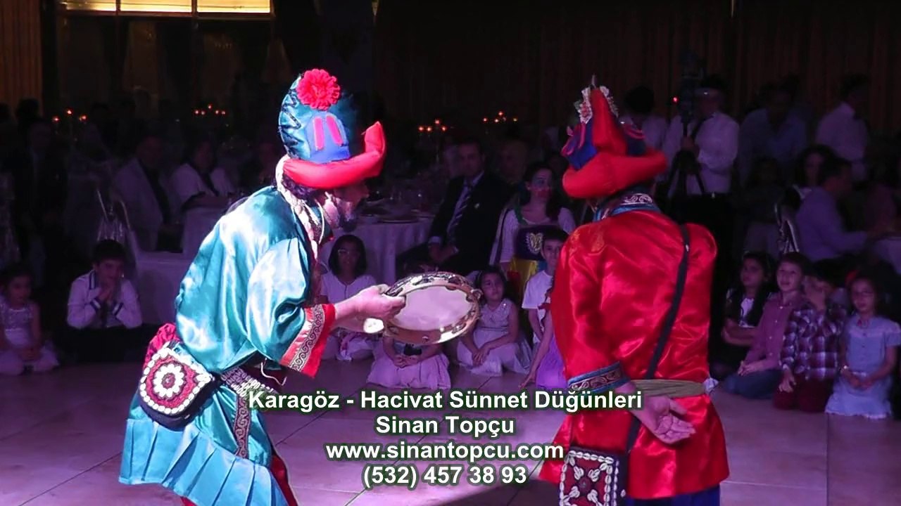 hacivat karagöz canlı islami sünnet düğünü organizasyonu, karagöz hacivat sünnet düğünü performansı
