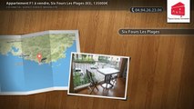 Appartement F1 à vendre, Six Fours Les Plages (83), 135000€