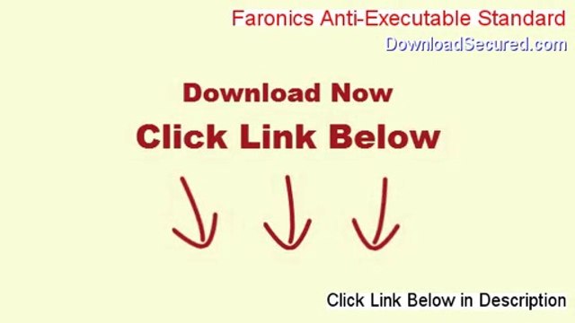 Faronics Anti-Executable Standard Download Free - Risk Free Download (2014)