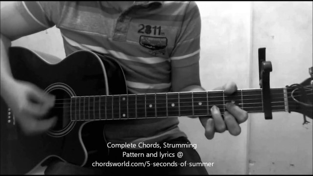 Heartache On The Big Screen Chords by 5 Seconds Of Summer - chordsworld.com