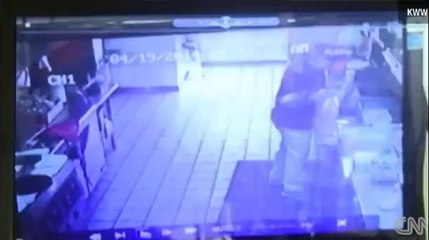 Resturant Owner Claims He Caught A Ghost On CCTV