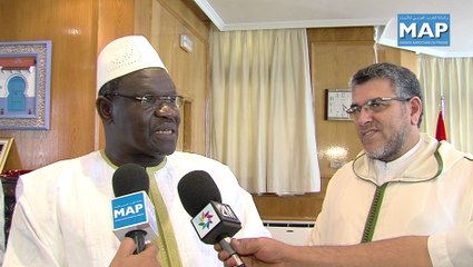 Mustafa Ramid s'entretient avec son homologue malien