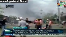 Ucrania: soberanistas acusan a Kiev de detonar bombas hechas en EE.UU.