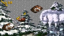 Donkey Kong Country - Glacier des Gorilles : Bang Neigeux du Tonneau