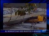 Se desploma viaducto en Belo Horizonte