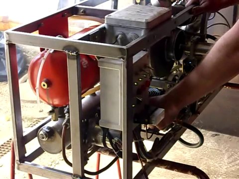 Turboreacteur artisanal /homemade turbojet part14