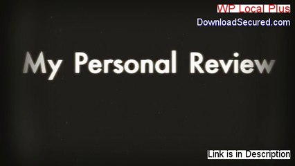 WP Local Plus PDF Free (Legit Download 2014)