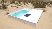 Bored? Hit LA To Grab A Key And GPS Coordinates To A Hidden Pool In The Mojave Desert