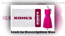 Kohl's Printable Coupons HERE FREE Best Printable Coupons