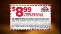 TGI Fridays Coupons FREE  - TGI Fridays Coupons Printable