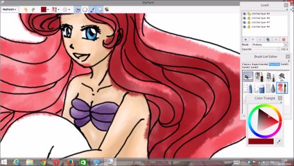 Ariel - The Little Mermaid [Drawing Video]