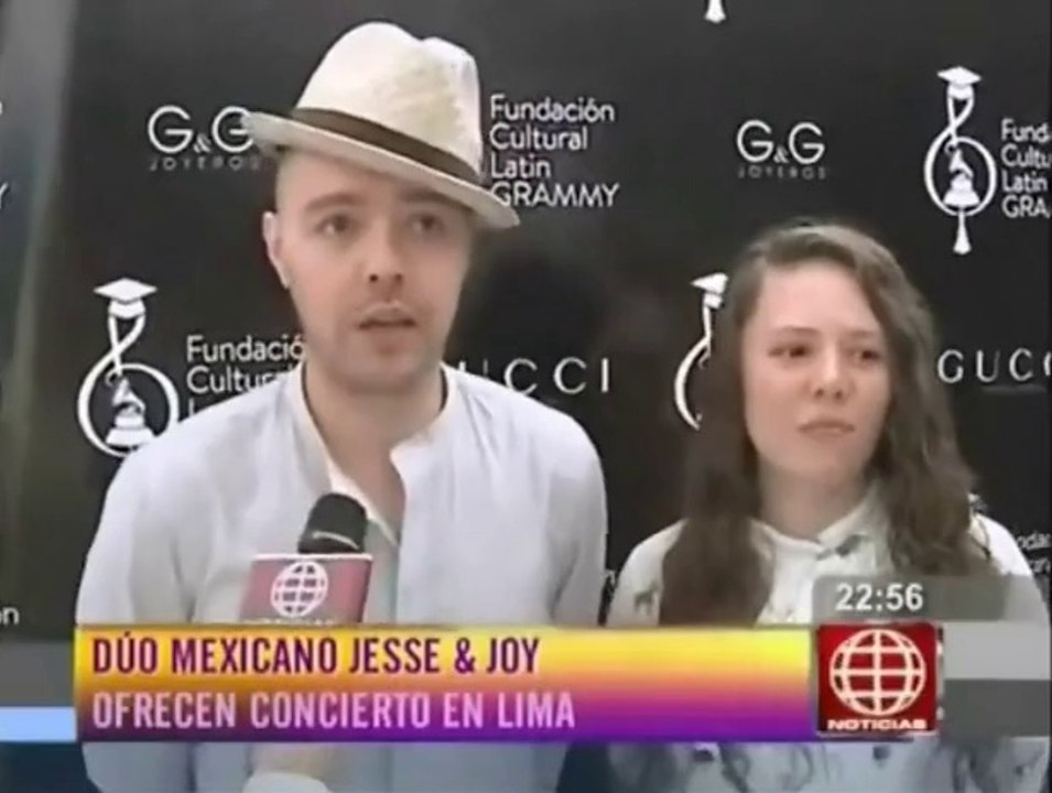 Jesse & Joy - Entrevista en Lima, Perú (Latin Grammy Acoustic Sessions)