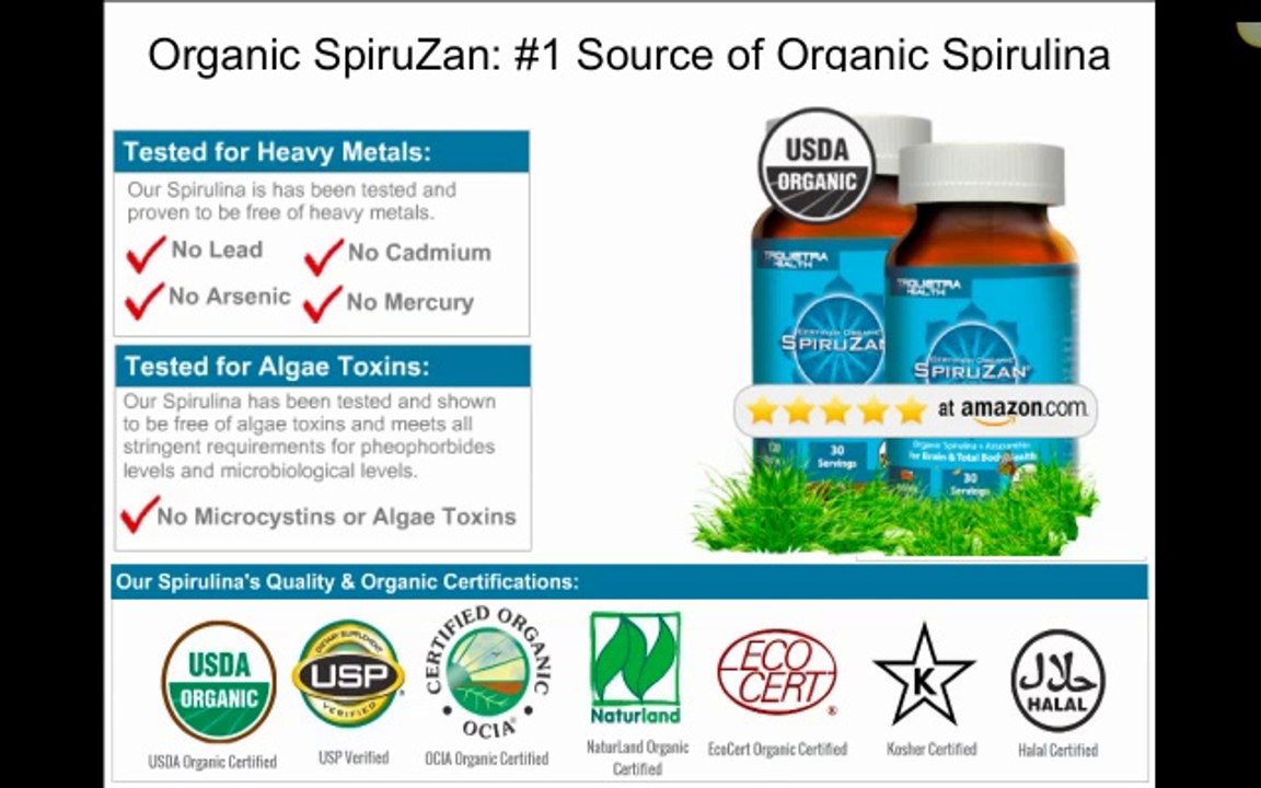 #1 Organic SpiruZan Video