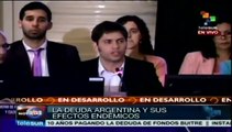 Fondos buitre dañan a todo el sistema financiero: Kicillof