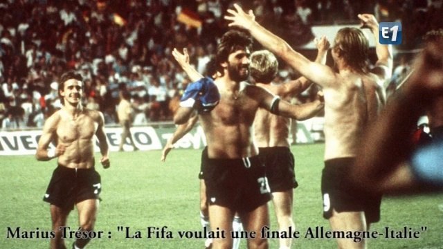 Marius Trésor : La Fifa voulait une finale Allemagne-Italie