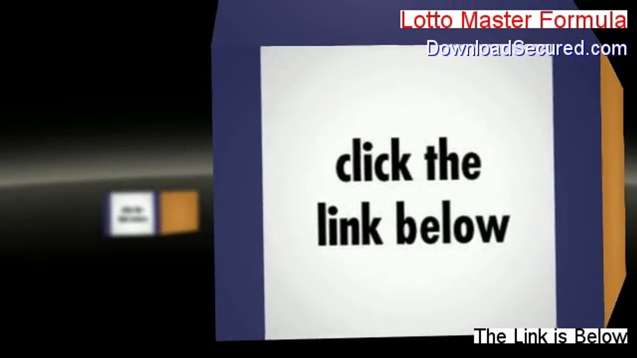Lotto Master Formula Reviewed - My Review (2014)