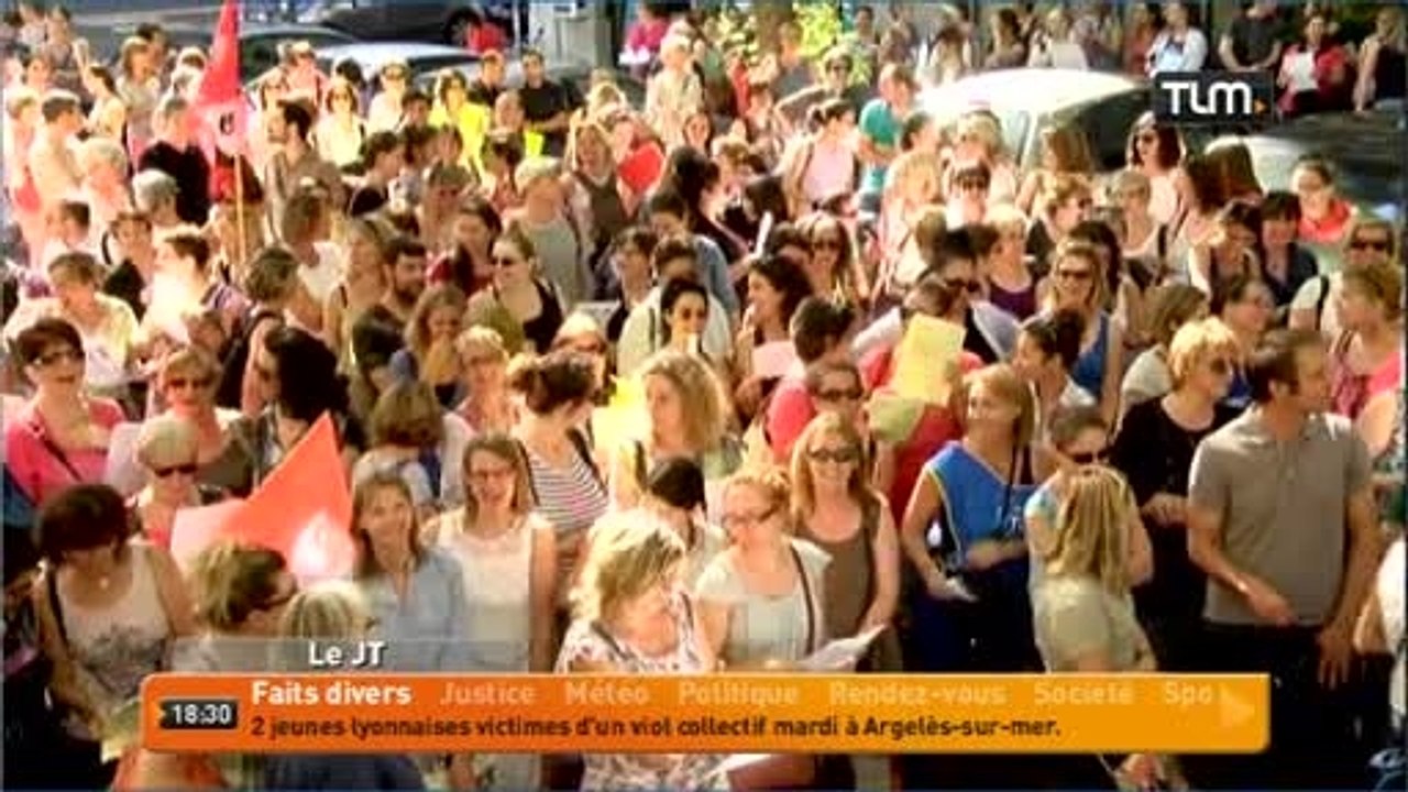 Mobilisation des agents de la ville (Lyon)