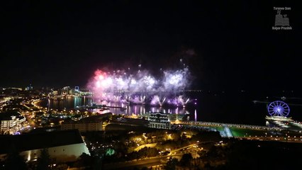 Грандиозный салют в Баку