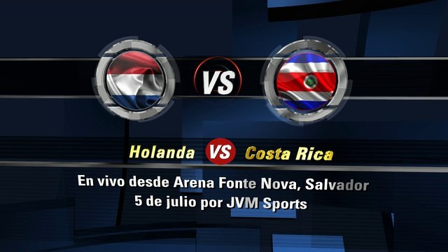 Ver partido Holanda contra Costa Rica Mundial Brasil 2014