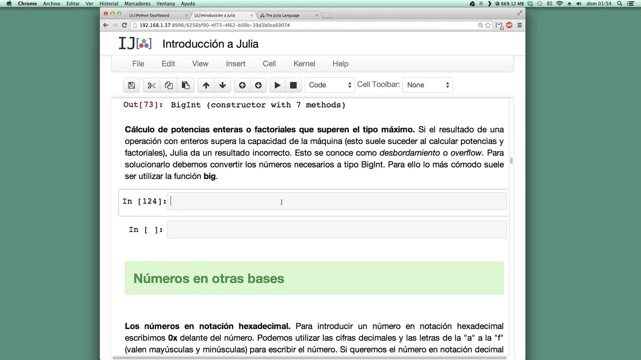 03 Julia y Matemáticas. Tipos de datos