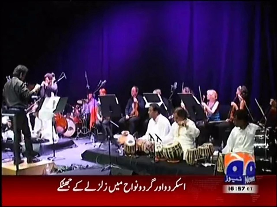 Lahore's Sachal Jazz Ensemble perform in London for a lively east-west fling